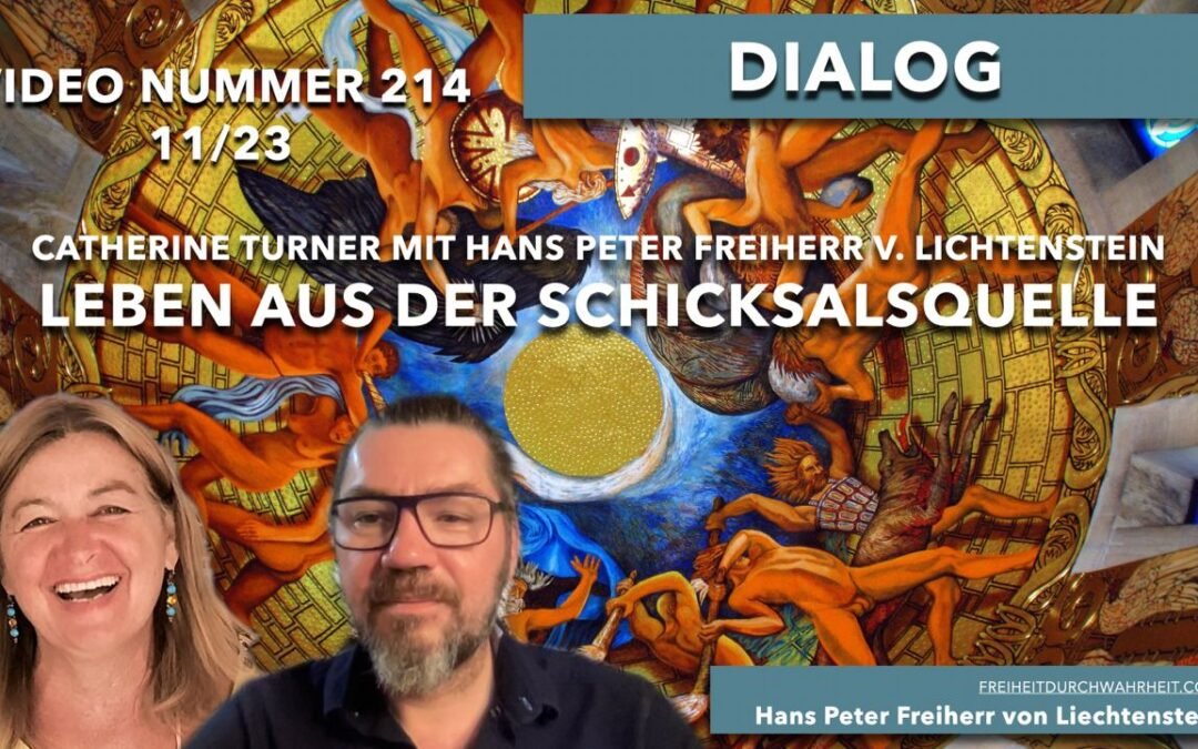 Catherine Thurner und Hans-Peter, Freiherr von Lichtenstein – Leben aus der Schicksalsquelle – 16.12.2023 – 20 Uhr live – OKiTALK.news
