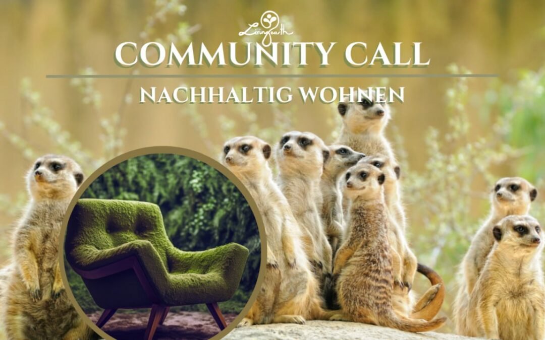 OKiTALK.news – Living Earth Community Call – Nachhaltiges Wohnen – Leben im Einklang mit der Natur – 04.11.2024 – 19 Uhr live –