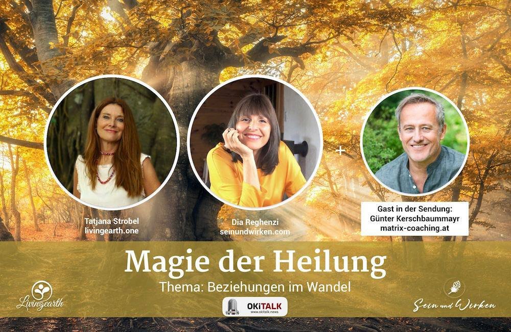 OKiTALK.news – Magie der Heilung – Drei erfahrene Hypnose-Therapeuten – 31.05.2024 – 19 Uhr live –