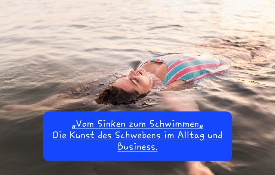 OKiTALK.news – Sabrina Pfeffer – Vom Sinken zum Schwimmen Die Kunst des Schwebens im Alltag und Business – 01.10.2024 – 20 Uhr live –