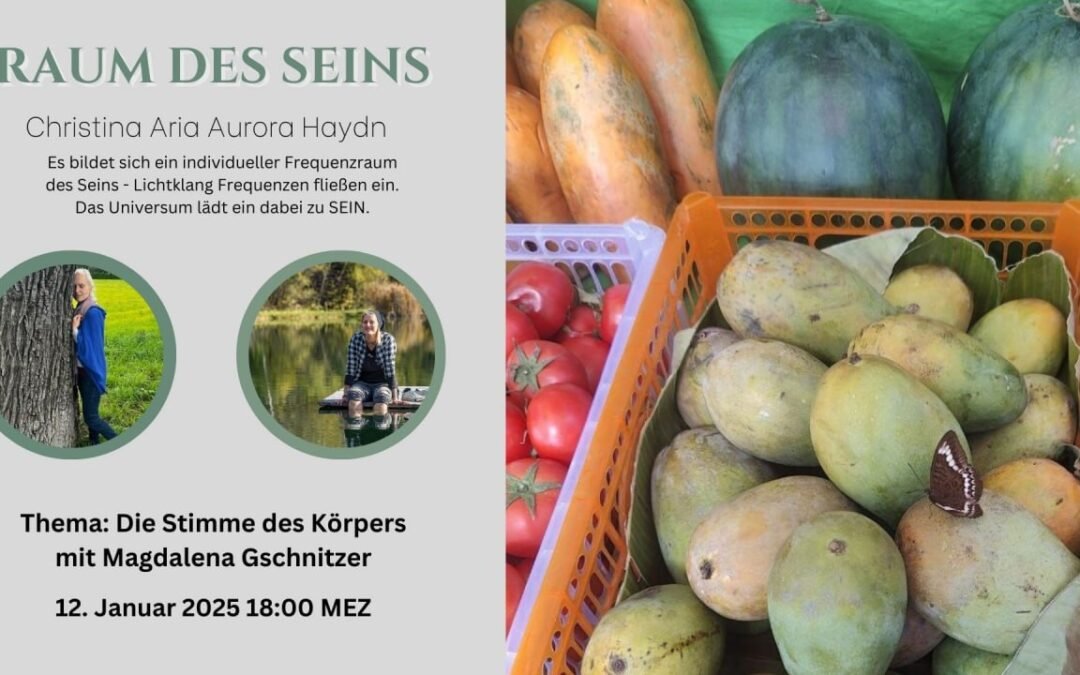 OKiTALK.news – Christina AriaAurora Haydn – Raum des Seins – 12.01.2025 – 18 Uhr live –