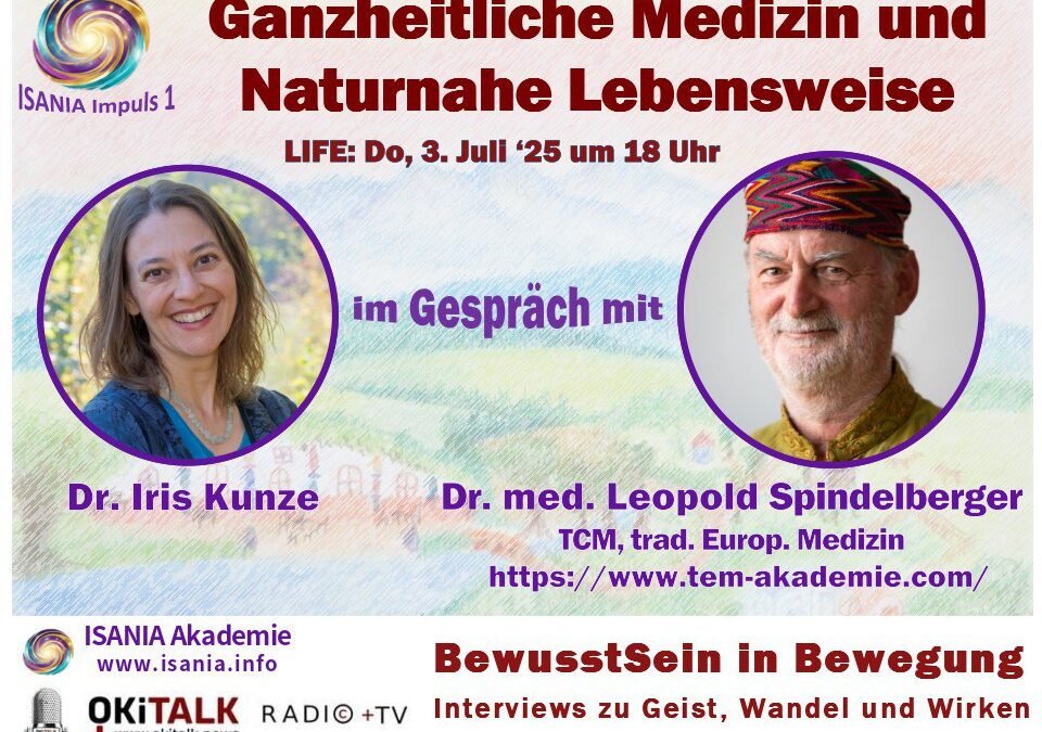 BewusstSein in Bewegung – Interviews zu Geist, Wandel, Wirken LIFE – 03.07.2025 – 18 Uhr live –