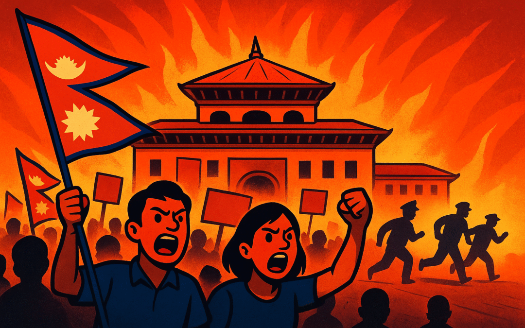 OKiTALK.news – EILMELDUNG: Nepals Parlament in Flammen 09.09.2025 – 22 Uhr live –