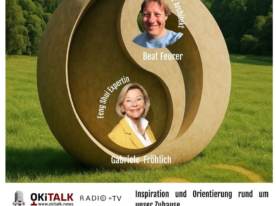 Wohnen als Kraftquelle – Was ich bin, das baue ich – was ich baue, das werde ich – 30.09.2025 |  19:00 Uhr | Live auf OKiTALK